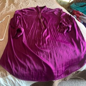 Purple blouse